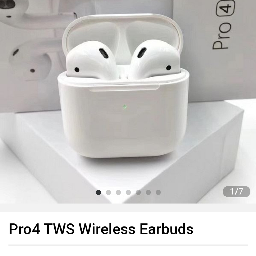 NEW IN PACKAGE PRO 4 EARBUDS